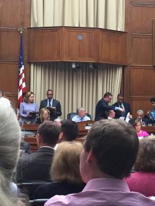 A hearing on a Mental Health bill I recently attended.