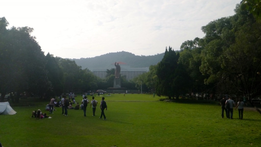 The main quad of Yuquan Campus