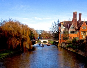 The River Cam from the Clare College bridge