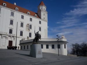 The castle in Bratislava