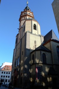 Outside of the Nikolaikirche