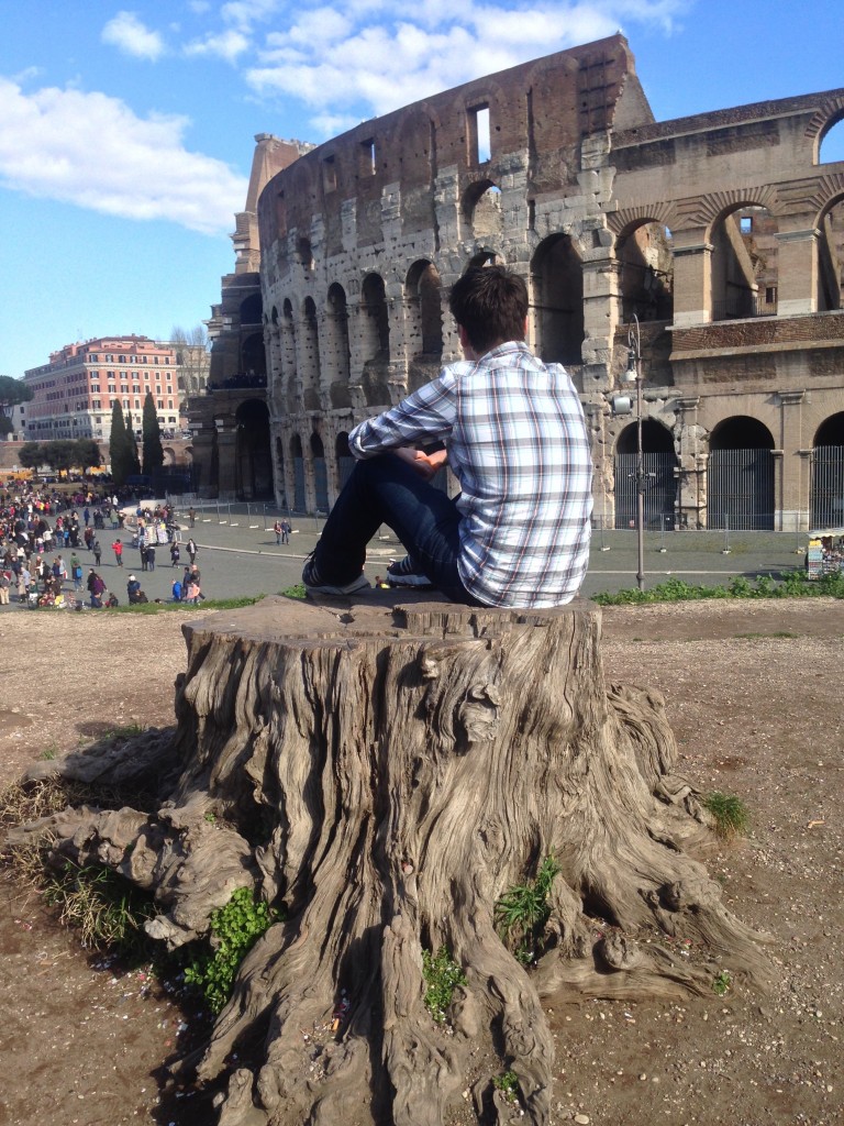 (Matt) The Colosseum - Roma (photo credit:  Brendan Johnson)