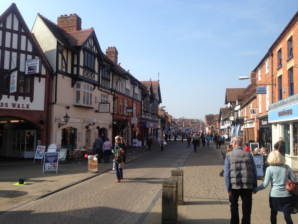 Stratford-Upon-Avon downtown