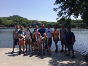 The group at West Lake.