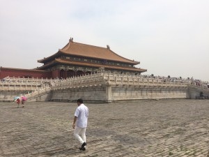 Building inside the Forbidden City