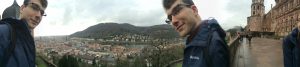 All three of me took advantage of the scenery in Heidelberg. 