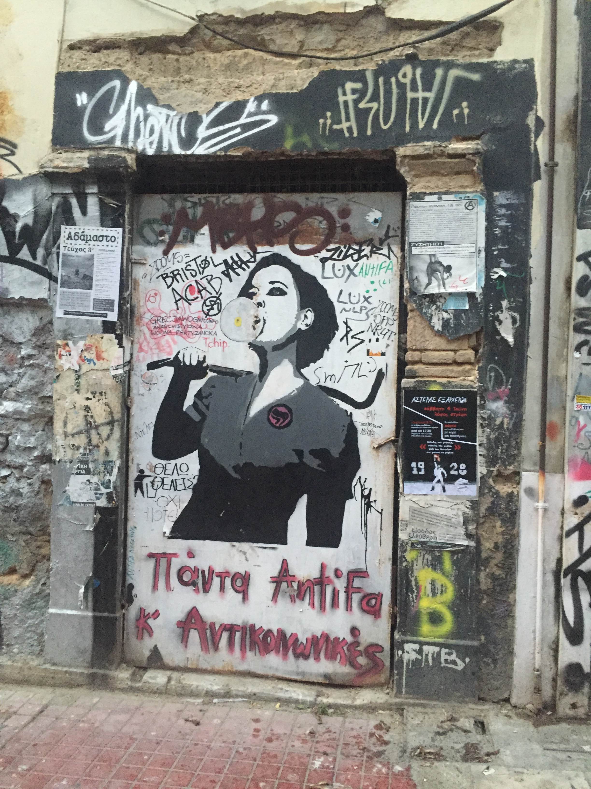Graffiti - woman