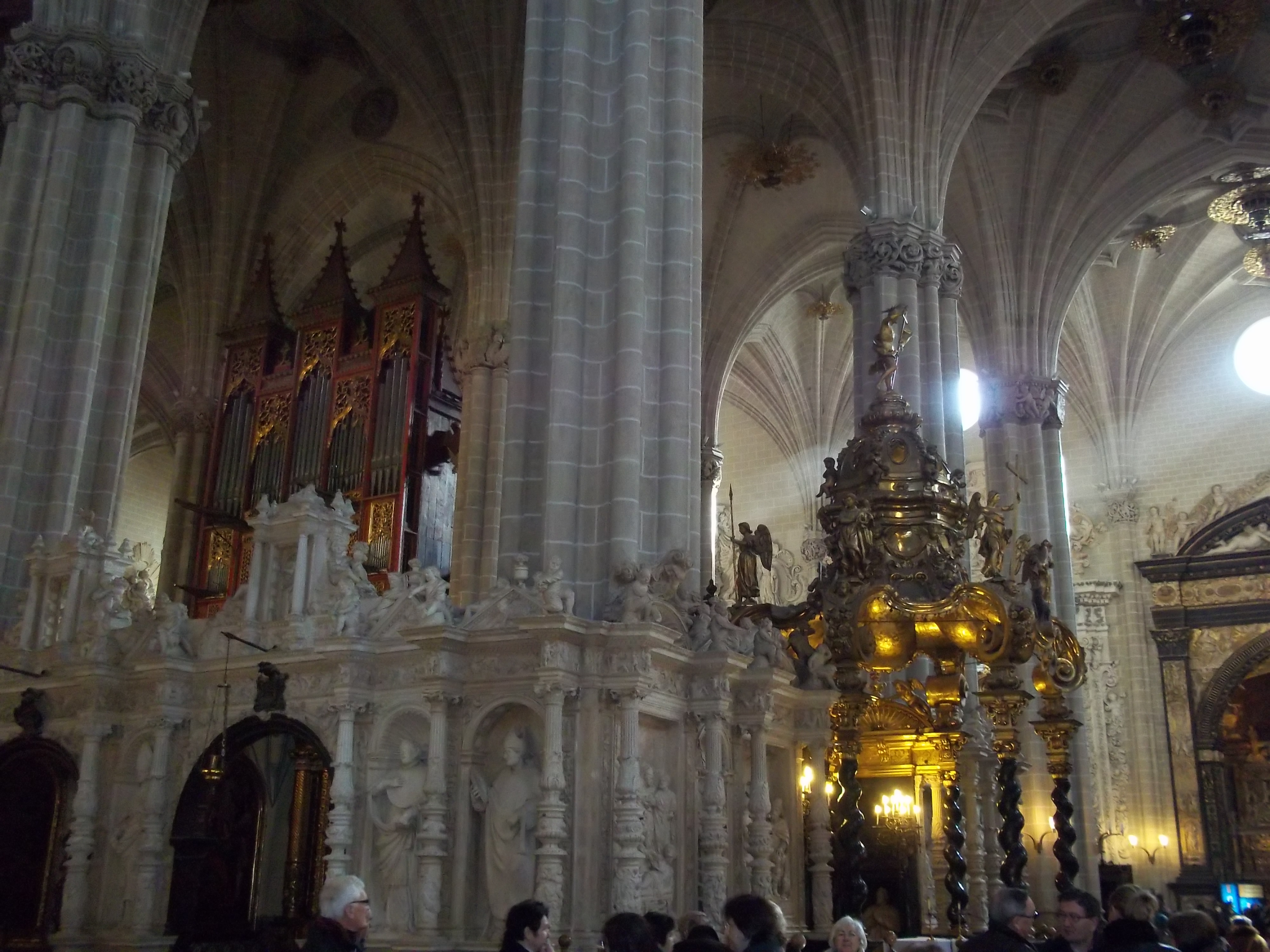 La Catedral Seo, which was breathtaking.