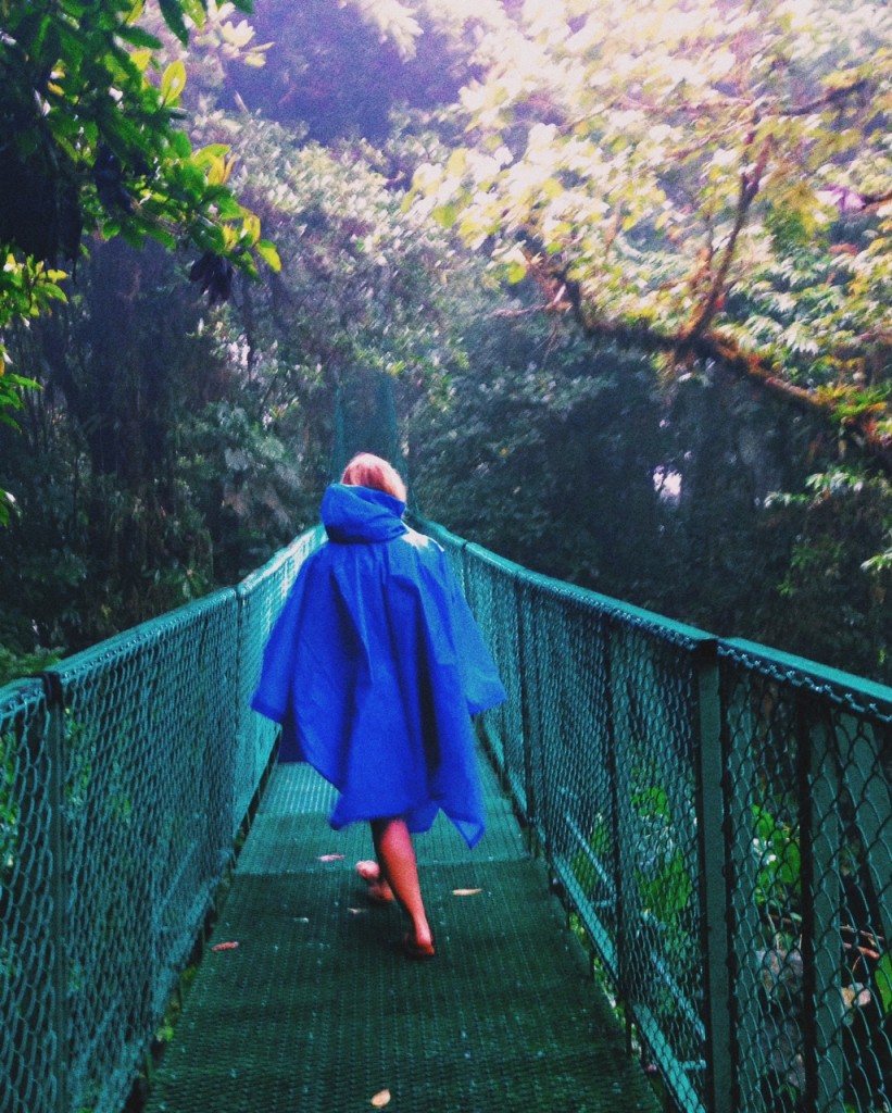 Walking through Monteverde